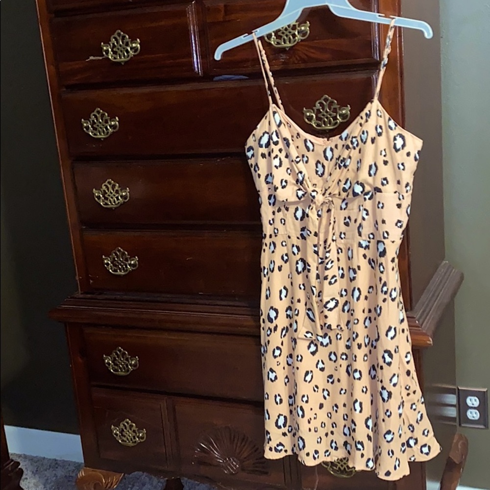 ANIMAL PRINT DRESS